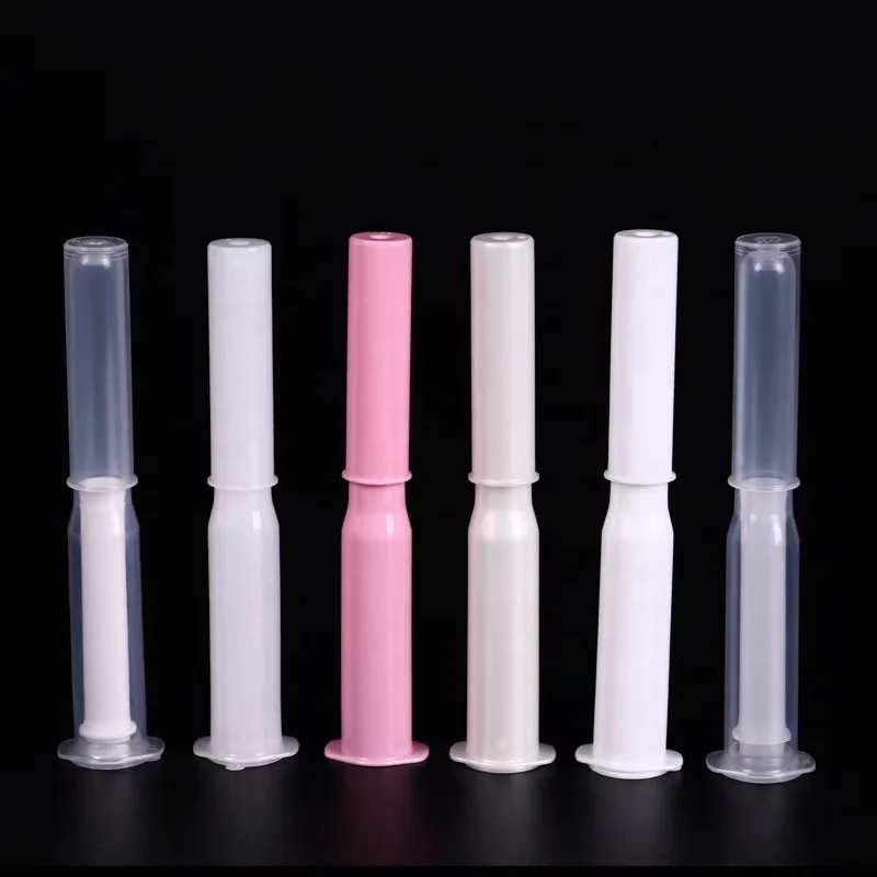 Kunststoff-PP-Material Vaginal-Gleitmittel Zäpfchen-Gel Gelatine  Rektal-Irrigator 5g 8g Medizinische Injektionsröhrchen