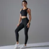 Black yoga sets