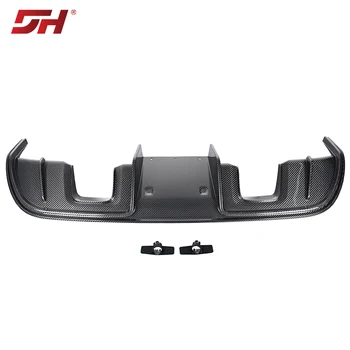 For Porsche 718 GT4 Carbon Fiber Rear Lip 982 982C 2017-UP