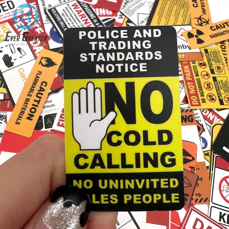 Alibaba.com: Customized PVC Warning Signs, Emergency Exit Stickers ...