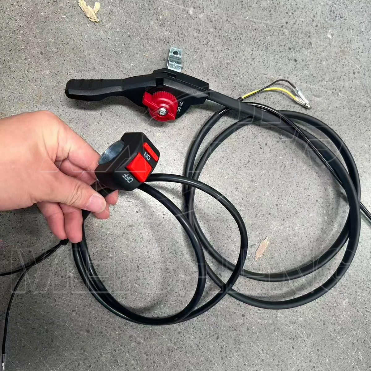 مفتاح تجميع مقود المحراث العالمي زر التشغيل والإيقاف لمجموعة إكسسوارات المحراث الدوار قطع غيار الآلات الزراعية