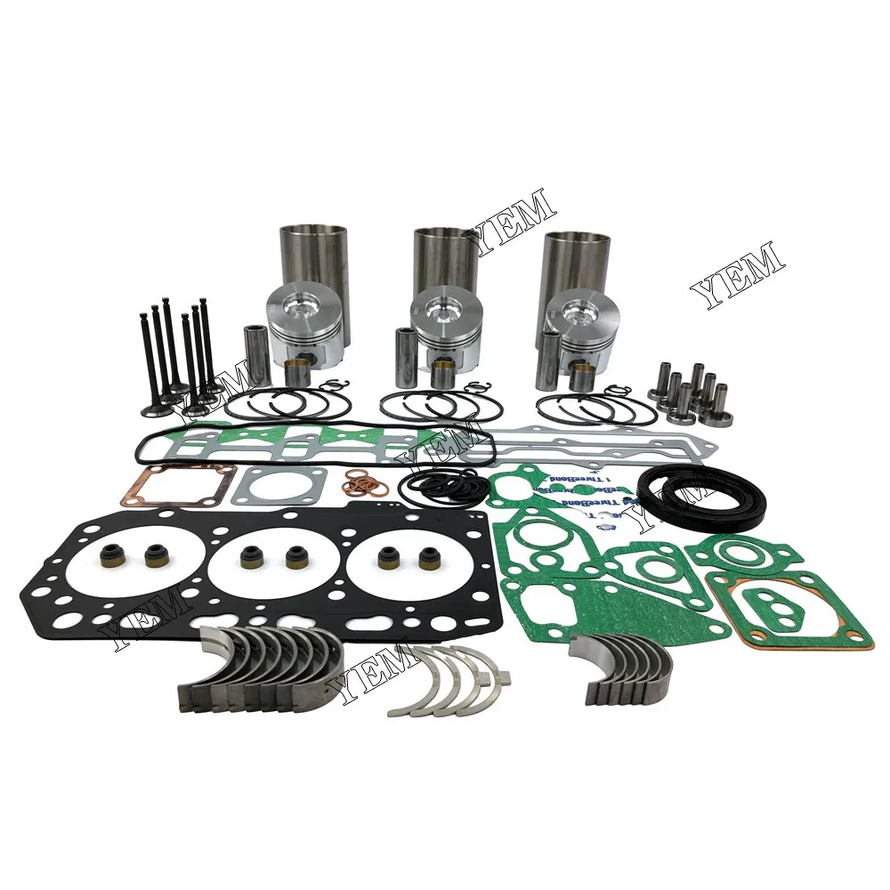 For Yanmar 3TNV88 3D88E S3D88E-5 Overhaul Engine Rebuild Kit