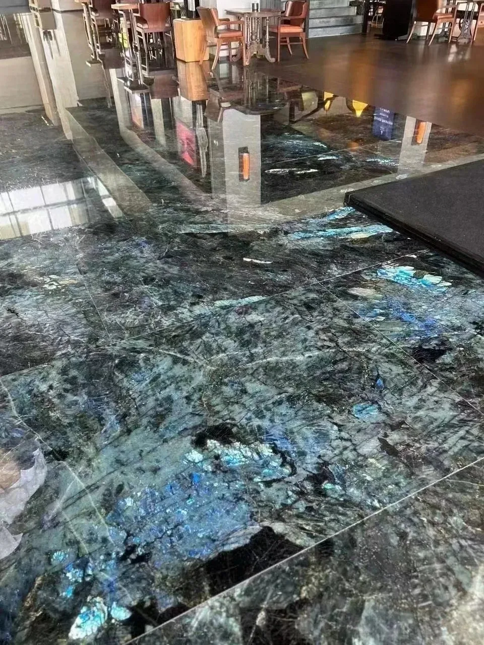 product modern luxury natural blue marble slab table and interior wall beautiful patterns for hotels natural marble stone-4