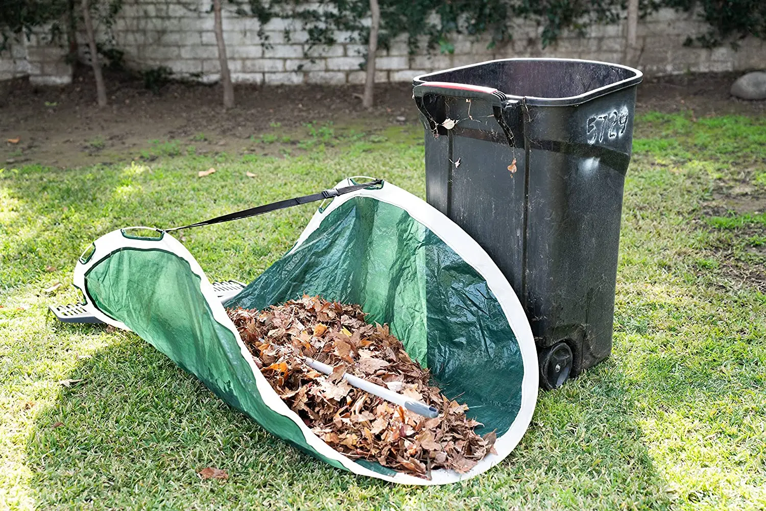 Leaf Boxes Portable Leaf Containers Leaf Collector 3-Pack | 106Gal Heavy-Duty Yard ...