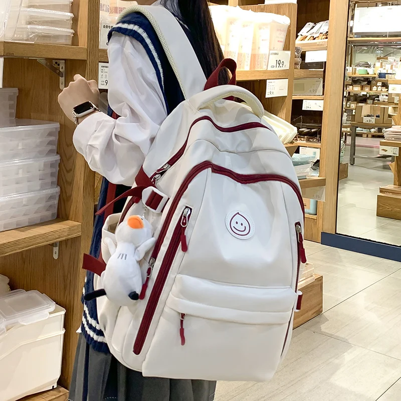 Новинка, Простой Школьный рюкзак для мальчиков и девочек, школьные сумки, оптовая продажа, компьютерный рюкзак