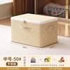 Striped beige - Medium size without lock [38_26_26cm]