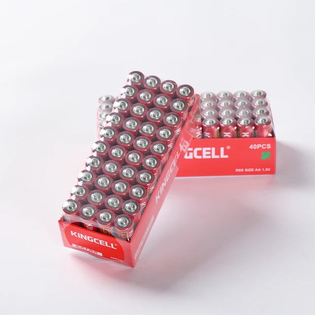High Quality China Factory Supplier R6P Battery AA UM-3 1.5v R6 Batteries Zinc Carbon Battery