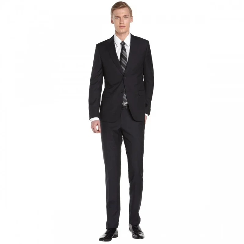 Traje De Dos Piezas Ajustado A Medida Para Hombre,Traje De Dos Piezas De  Alta Calidad - Buy Traje De Dos Piezas Último Traje De Diseño De Los Hombres,Mens  Chaqueta Blazer Corte Slim,Chaqueta