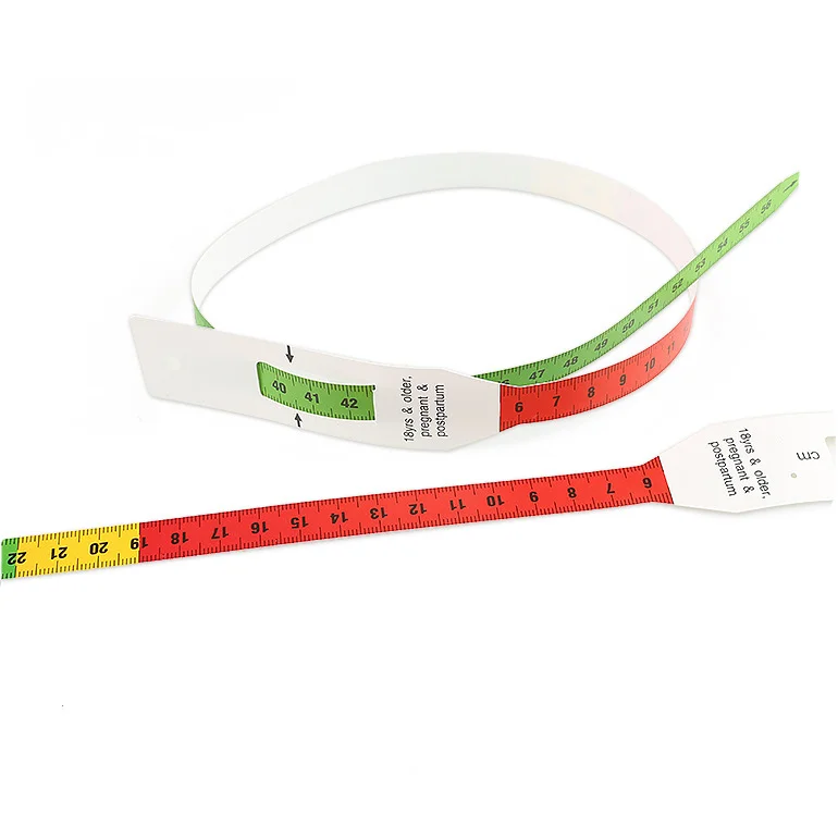 1.5-meter (60-inch) retractable soft measuring tape, automatically retracts for measuring body measurements