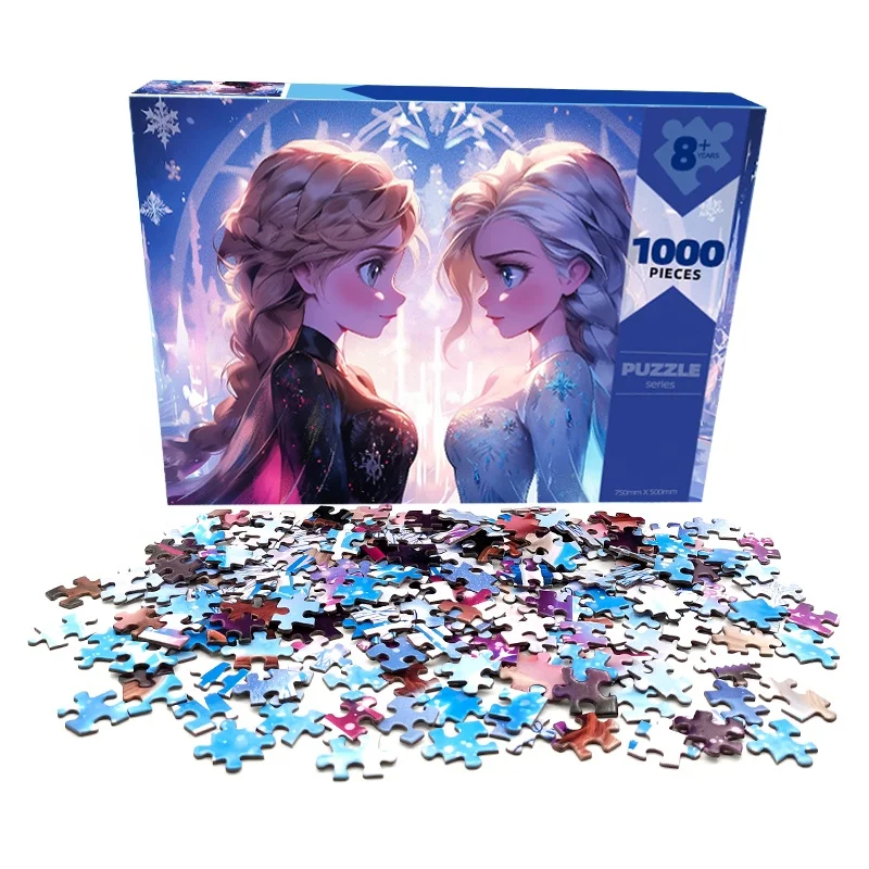 Custom High Quality Educational Frozen Jigsaw Puzzle Eco-friendly Toy ...