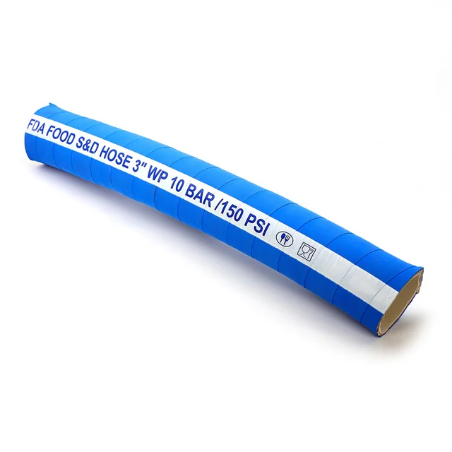 Manufacturer Premium Hot Sale Resistant Food-Grade EPDM Suction Delivery Discharge Hose