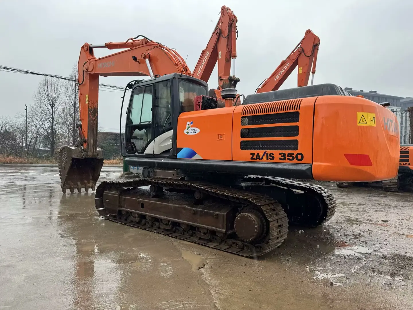Used Hitachi ZX350 Crawler Excavator 35Ton Japan CE EPA Certified