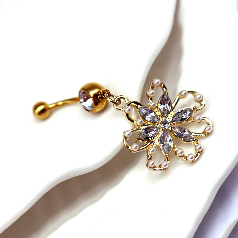 Gaby New Design Surgical Steel Belly Piercing Custom Navel Belly Button