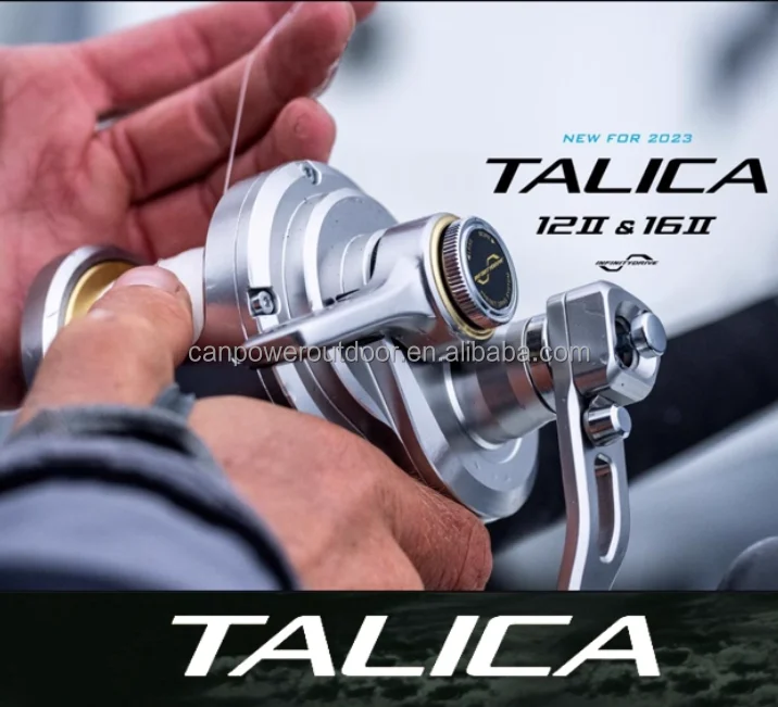NEW SHIMA NO Jigging Reel TALICA 20II 25II 40II 50II Aluminum