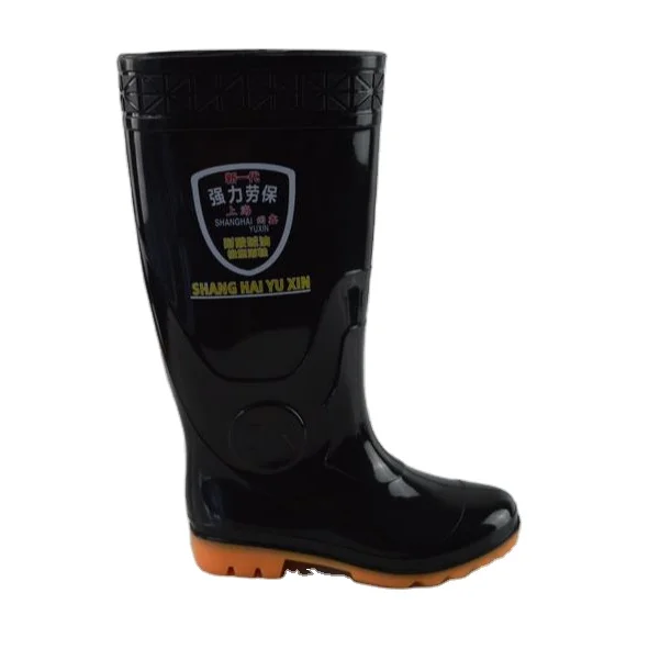 
2020 высококачественные прочные безопасные мужские сапоги до колена из ПВХ для взрослых, резиновые сапоги 