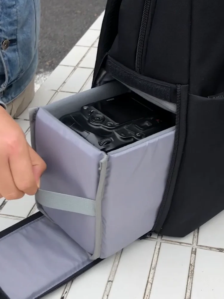 Caden L4 Large Fashion Laptop Camera Bag Waterproof Photography Travel