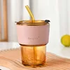 Amber Cup + Pink Sleeve