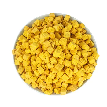 Organic Freeze-Dried Chicken Breast Egg yolk granules Chicken Nugget Pet Snacks Cats Dogs Food Safe Treats Wholesale