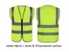 Estilo B Mesh Amarillo Fluorescente