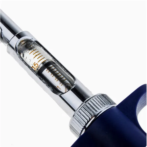 1ml Veterinary Vaccine Adjustable Continuous Syringe for Chicken, Fish, Duck, Goose, Fish and Rabbit