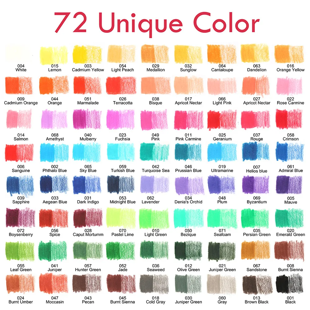 Professional Premium Colored Drawing Pencil Set With Soluble Pencils And Canvas Bag For Adults Artists & Beginners_voghion.com