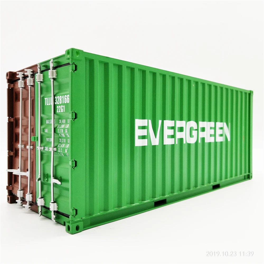 30cm 1:20 EVER GREEN shipping container scale model container model O.A.S ship model