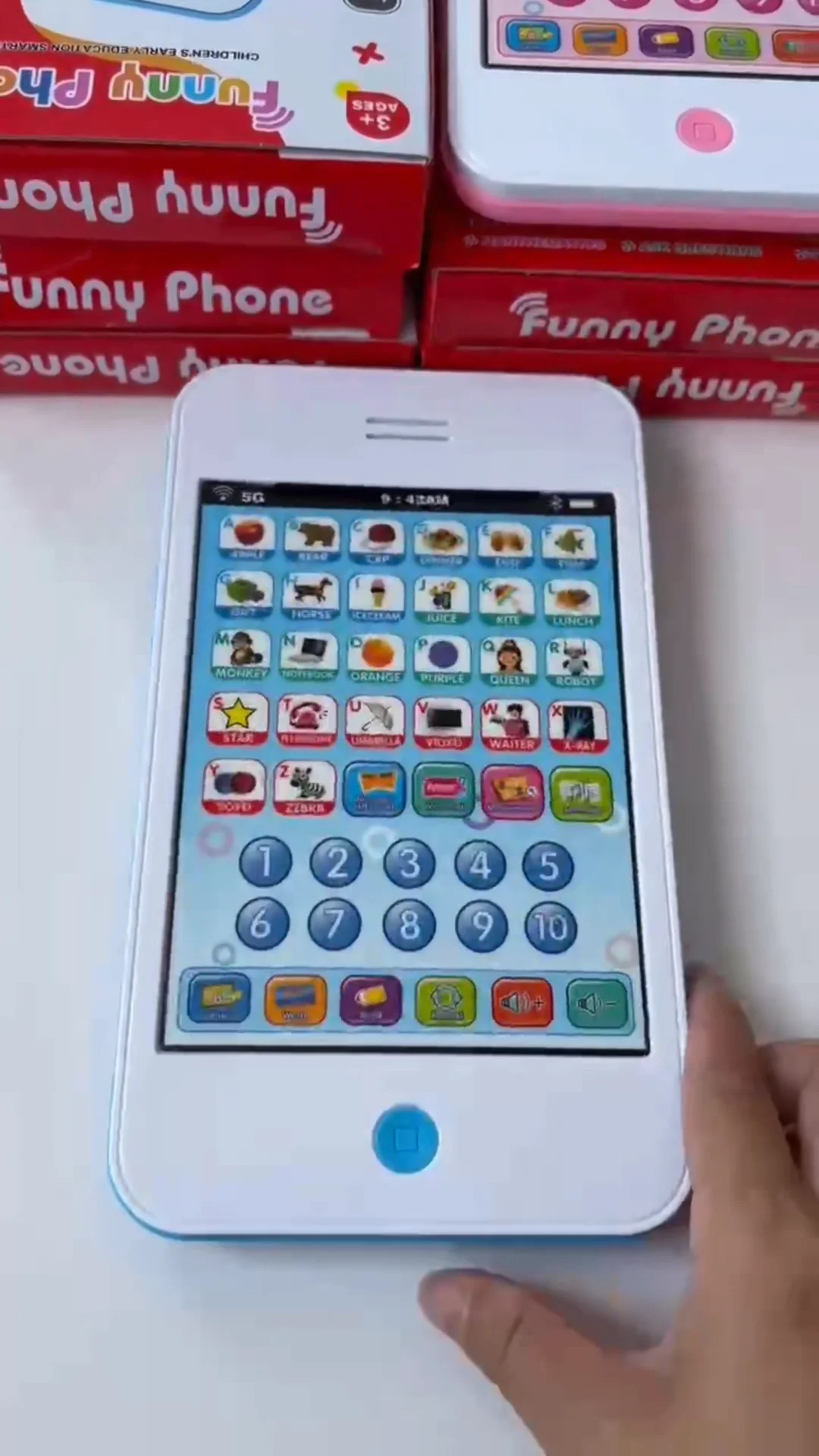 New Design Early Intelligent Toy Educational English Tablet Kids Toys