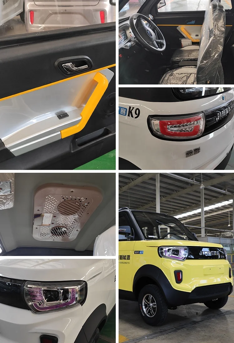 8019 новый мощный профессиональный дешевый 4 колеса сиденья мини Солнечный 2 двери экскурсионный электрический автомобиль