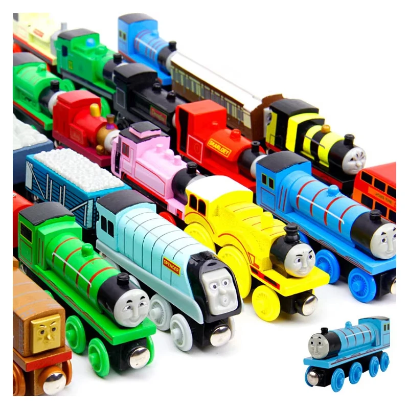 Imaginarium Train Set 110PCS Montessori Wooden Train Set Urban