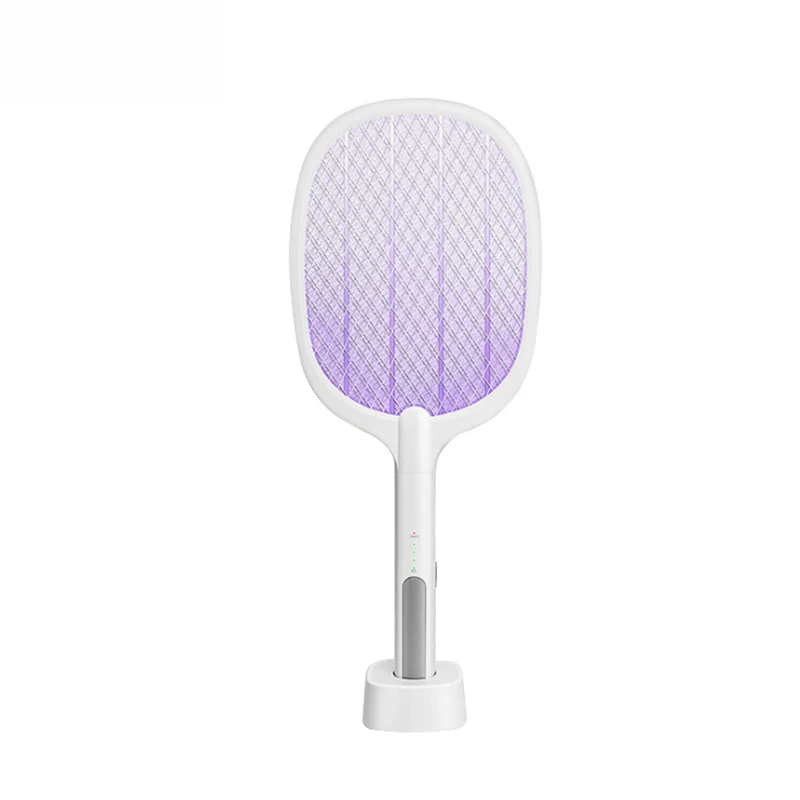 Electric Mosquito Killer Bug Zapper Racket USB Rechargeable Handheld Fly Swatter