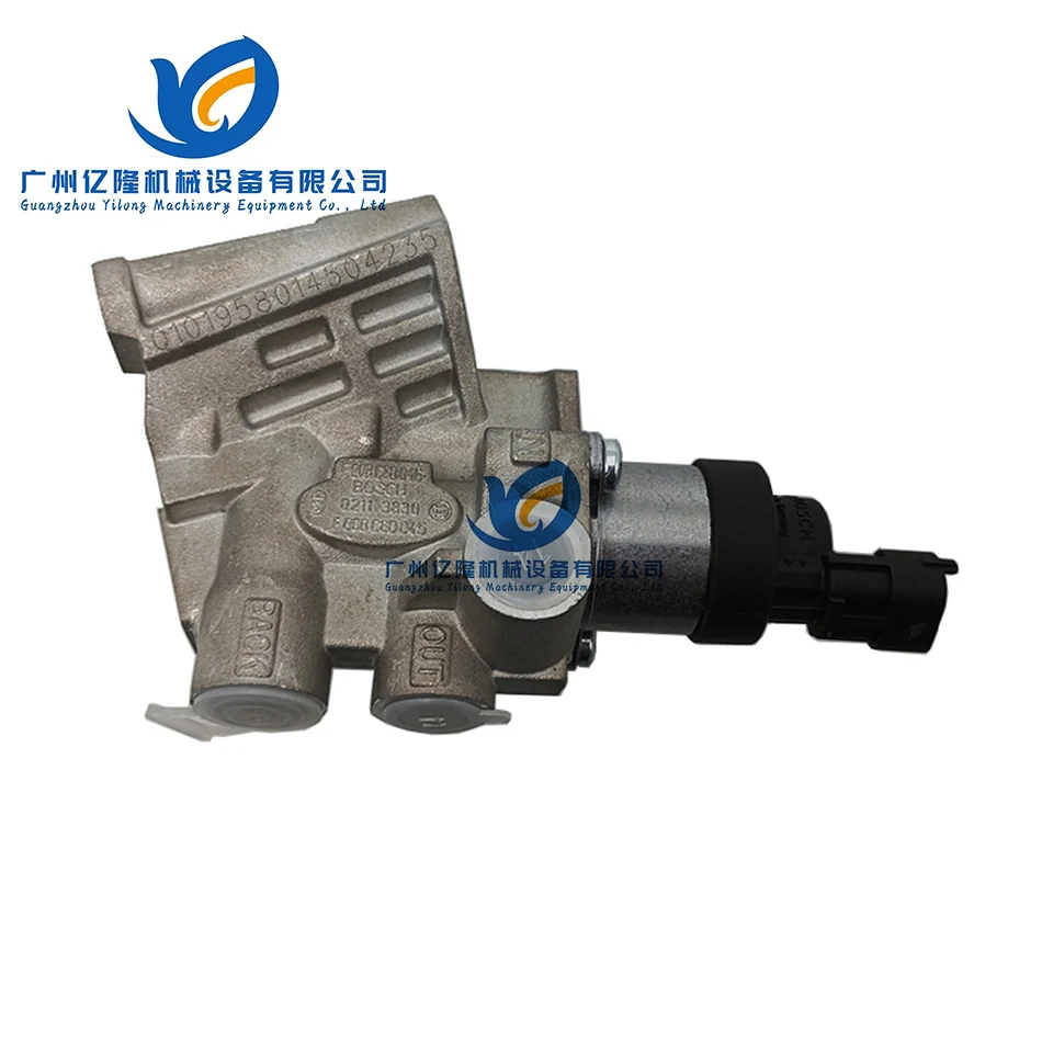 Construction Machinery Spare Parts 21103266 21638691 Valve FCV Valve F00BC80045  F00BC80045-410  Fuel Regulator Valve