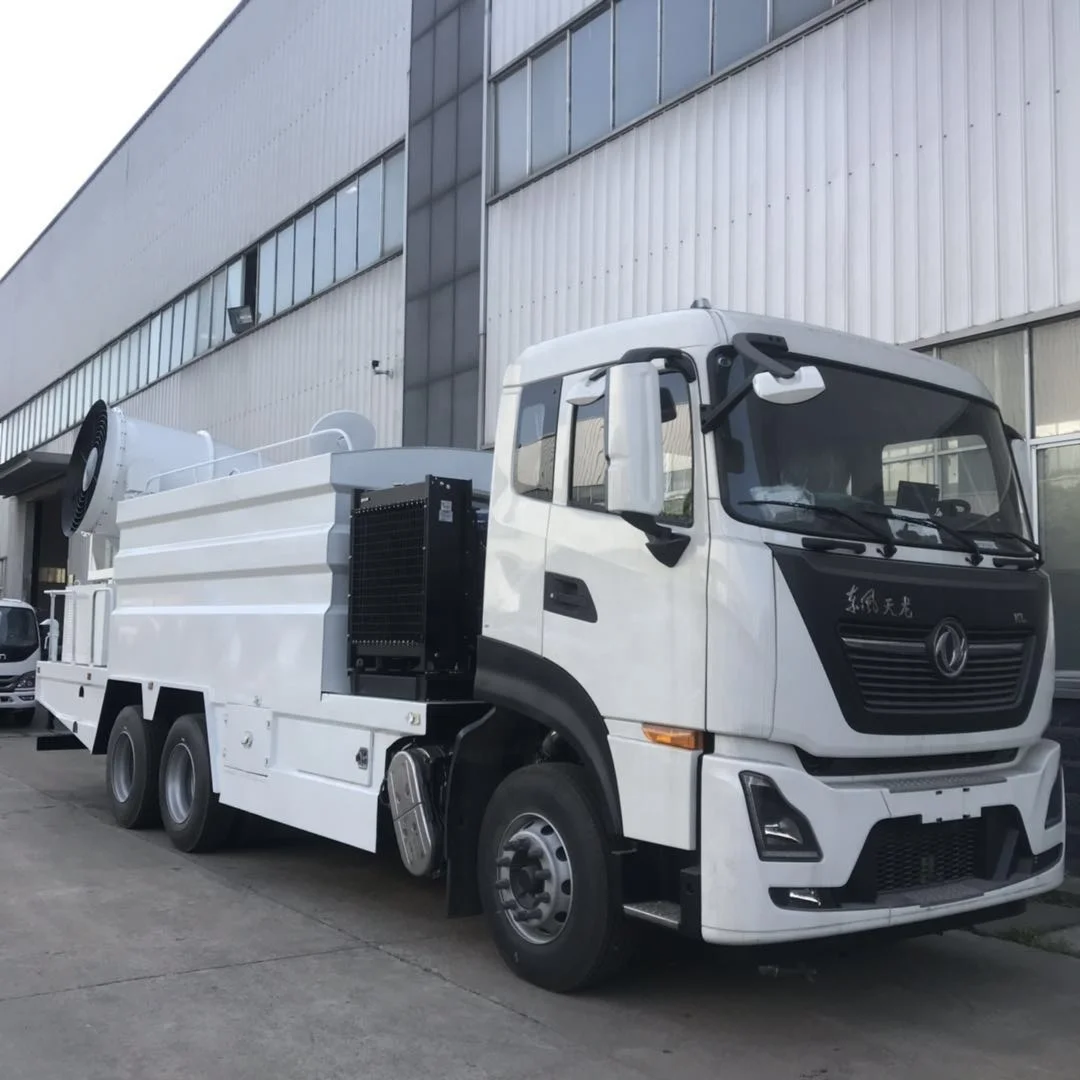 water sprinkler fog cannon truck water tanker truck for sale