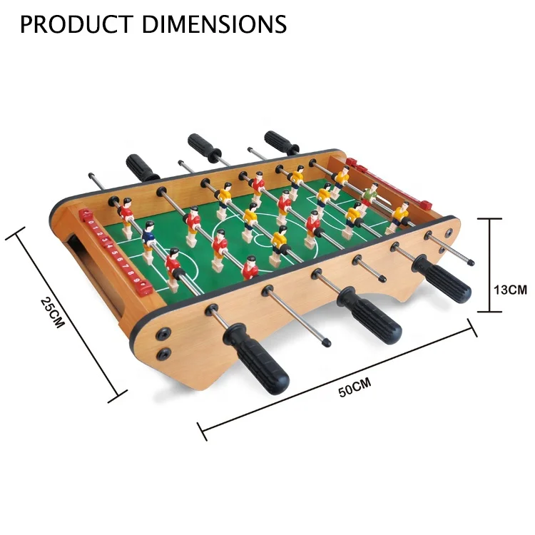 Настольная деревянная игрушка для игры в футбол в помещении
