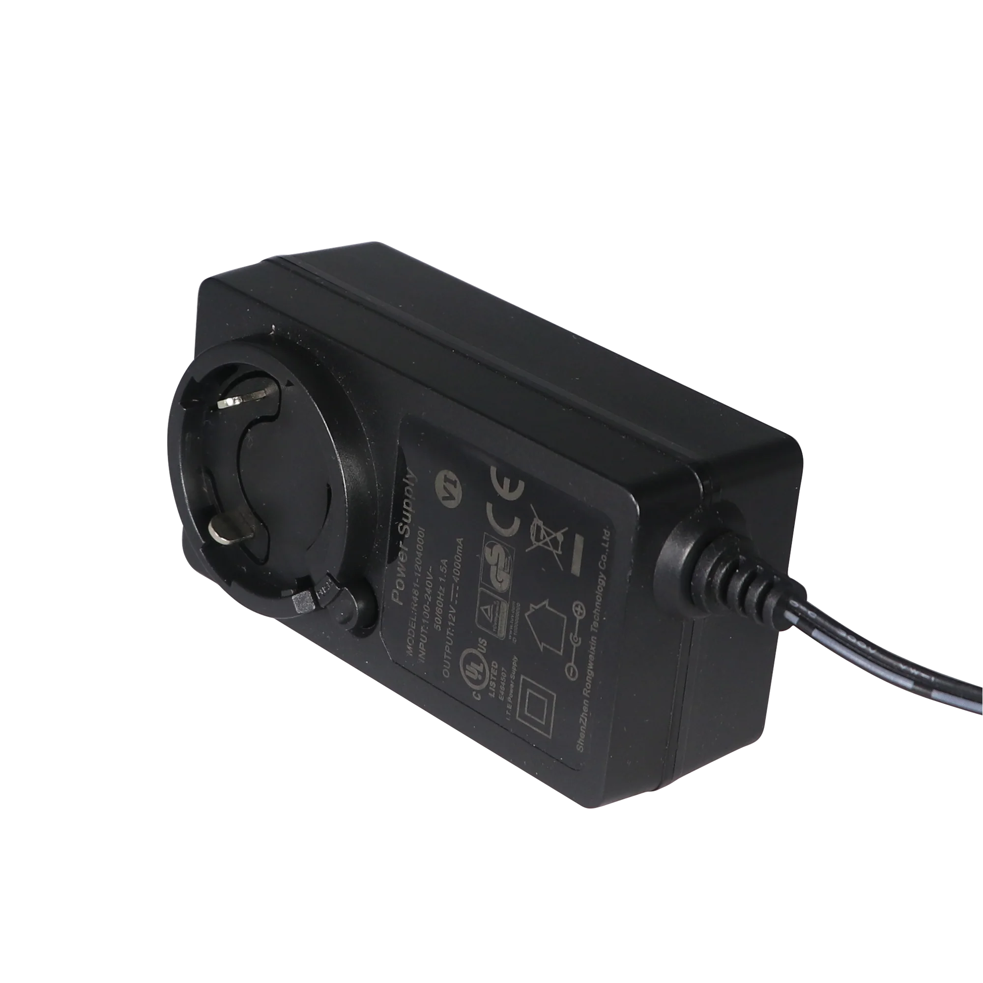 AC 220V DC 38V 1A Interchangeable Portable Li-ion / Lithium Battery Charger