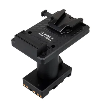 V-mount Battery to BP-U Seriey Battery Converter WA-075-3 for Sony Cameras Mini Scalable V-Mount Battery Plate Adapter detail image