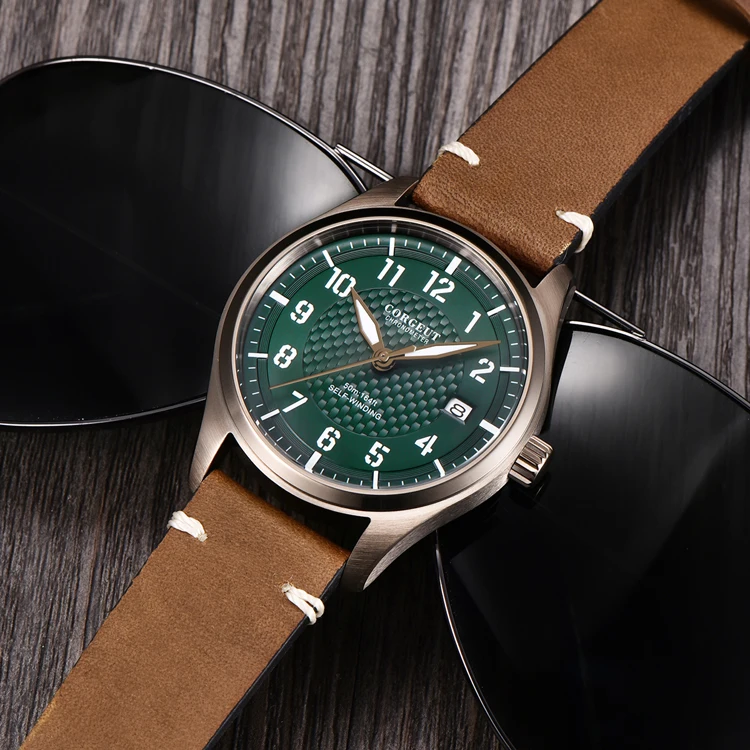 Corgeut hot sale pilot watch