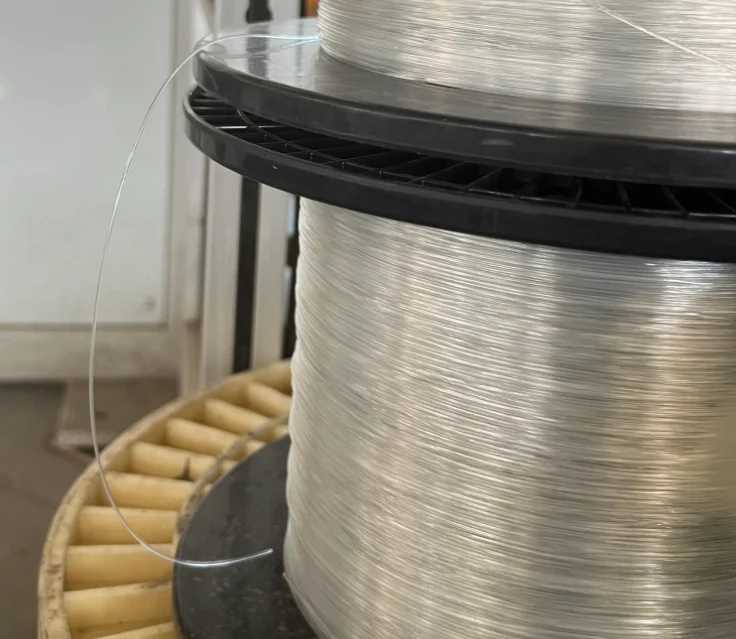 FTTH de Fabricante Direto Cable Óptico Interior de Núcleo Único Transparente / Invisível Fibra Óptica Fibra Óptica 6