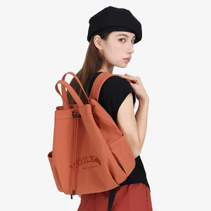 NOXXON Custom logo Large Capacity Sports Drawstring Backpacks with Pocket Light Casual Student Leisure Fitness Drawstring Bag