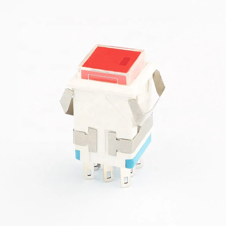 Point Dual Led Color High Temperature Limit Illumination Push Button Switch Momentary