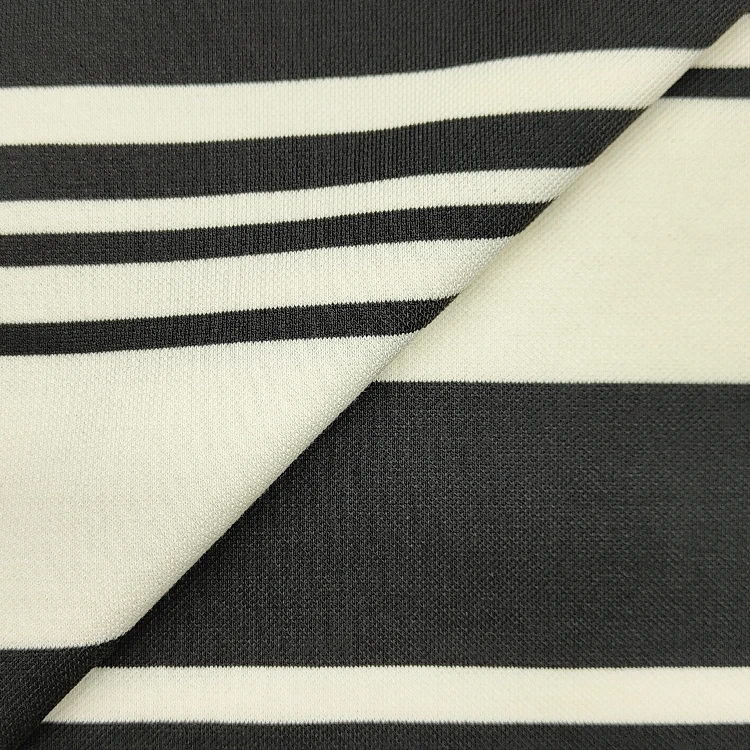 China Wholesale CVC Stripes Fabric Pique Material, Custom Polyester Pique Fabric for Polo Shirt/ manufacture