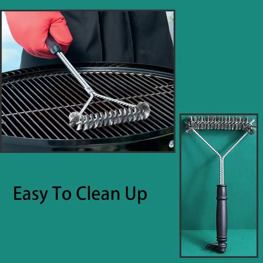 Bbq Grill Cleaner Brush Customized Barbecue Steel Wire Brushes Buy