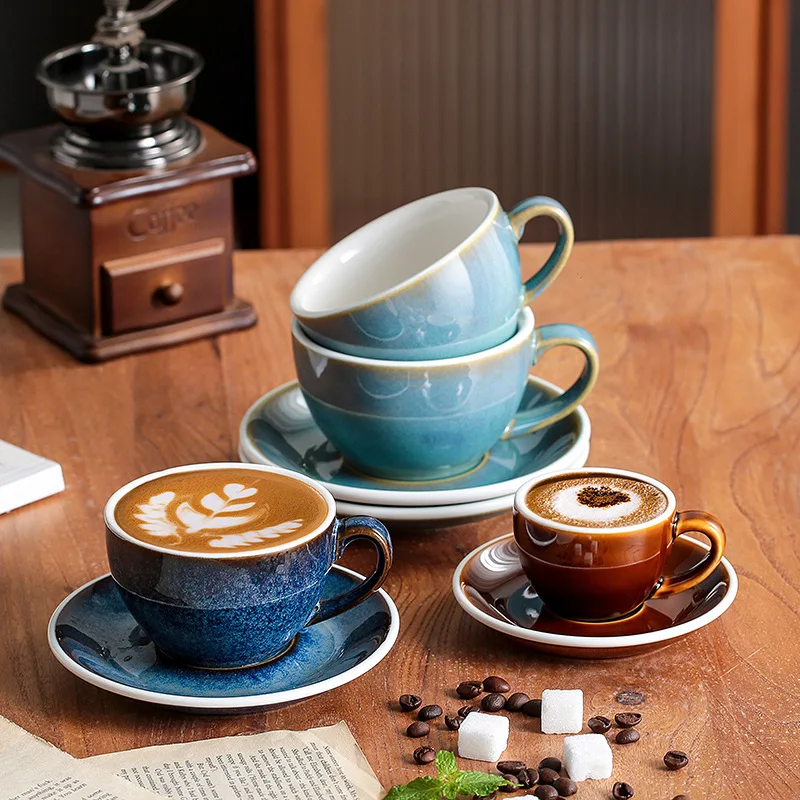 Alibaba.com: Bebon BBC-218 Porcelain Coffee Cups and Saucers Set, available  in 5 sizes and 4 colors: Ideal for restaurant coffee applications with  customizable logos.