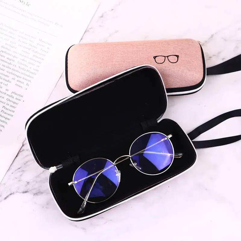 Bestpackaging Portable Eva Glasses Case Custom Logo Eyeglasses Case Zipper Eva Carry Case