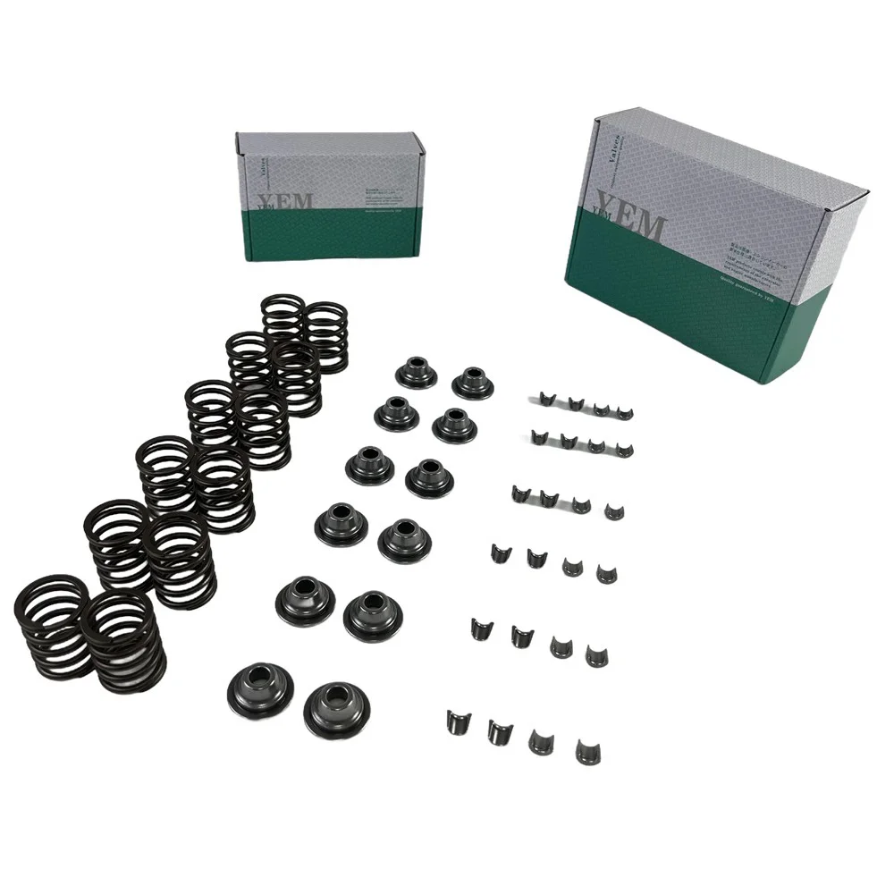 8DC8 Valve Spring Kit Spring Seat & Retainer for Mitsubishi Industrial Engine Parts