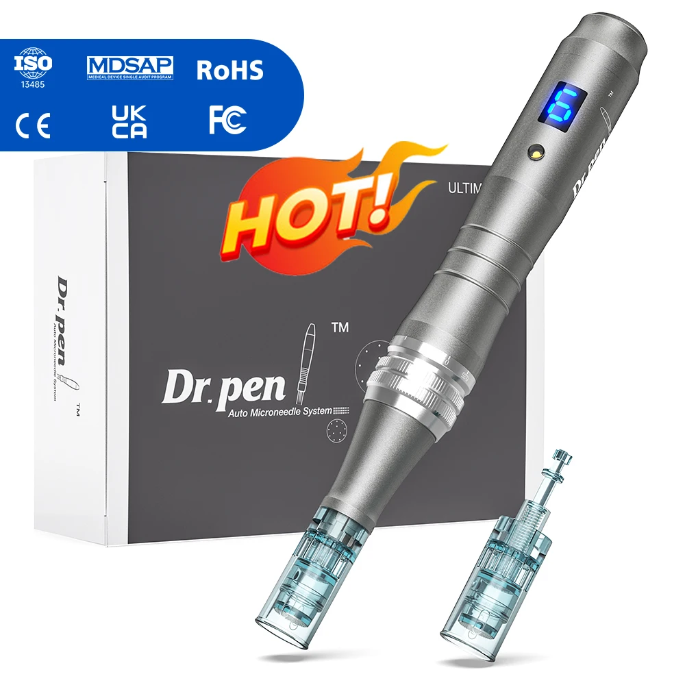 Dr. Pen M8 Derma Rolling System - 6 Speed Levels for Skin Care