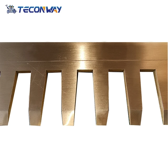 Factory Price for Dahua CNC Lathed H62 Copper Bag Noodle Cutter Scraper Comb for Ramen Noodle Maker 6