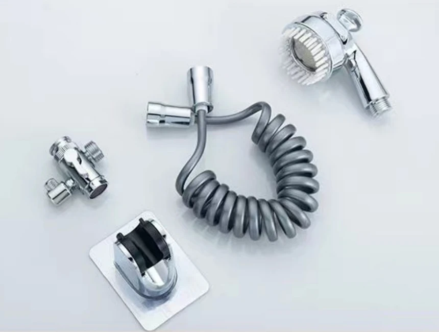 家用浴室水槽水龙头喷雾器水龙头延伸水龙头喷嘴可调淋浴套装吸盘壁挂式按摩