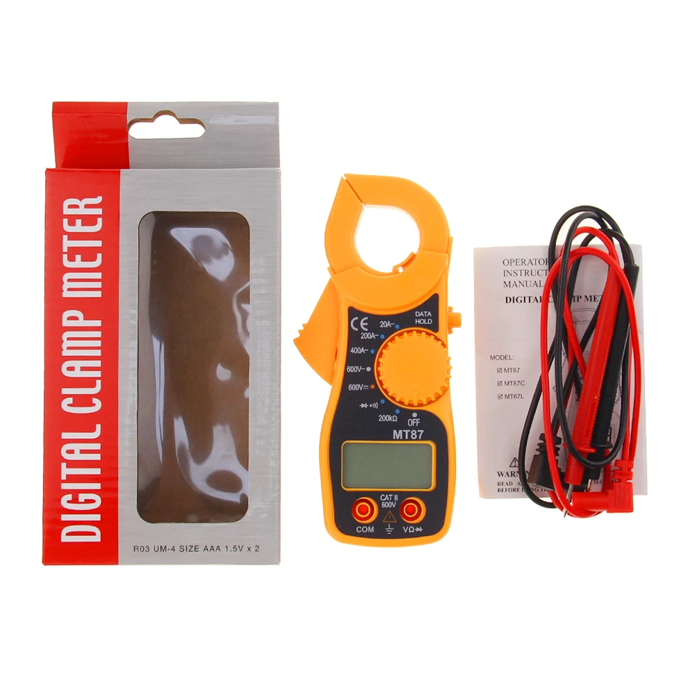 digital dc current clamp meter solar power tester solar multimeter solar current tester