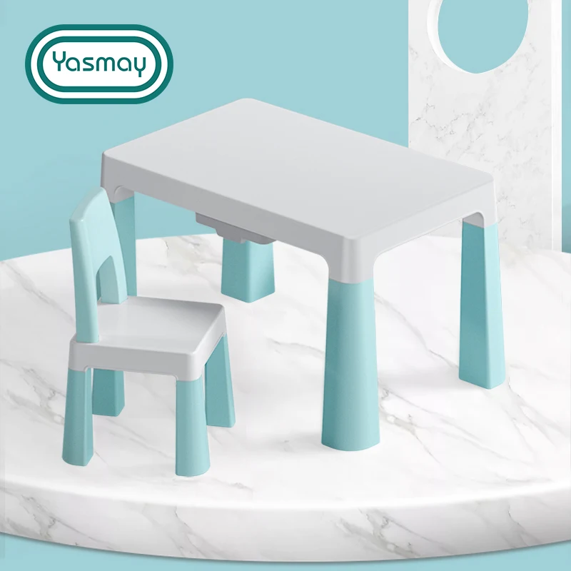Professional Manufacture Cheap Child Study Chair Table Set Plastic Table and Chairs Sets