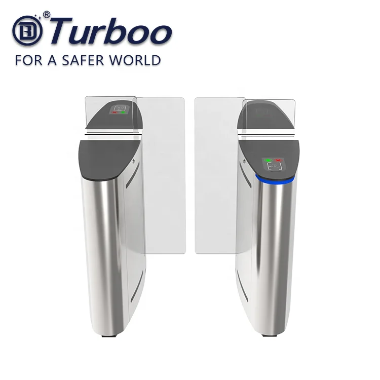 High Security Fingerprint Pedestrian Face Recognition Access Control Turnstile Barrier Gate System for Gyms